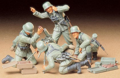 Tamyia 35193 1/35 TYSK INFANTERI MORTER TEAM
