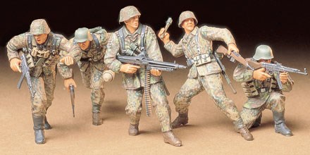 Tamyia 35196 1/35 TYSK FRONTLINE INFANTRYMEN