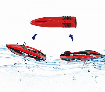 Fishing Surfer Baiting Boat Radio controlled with GPS