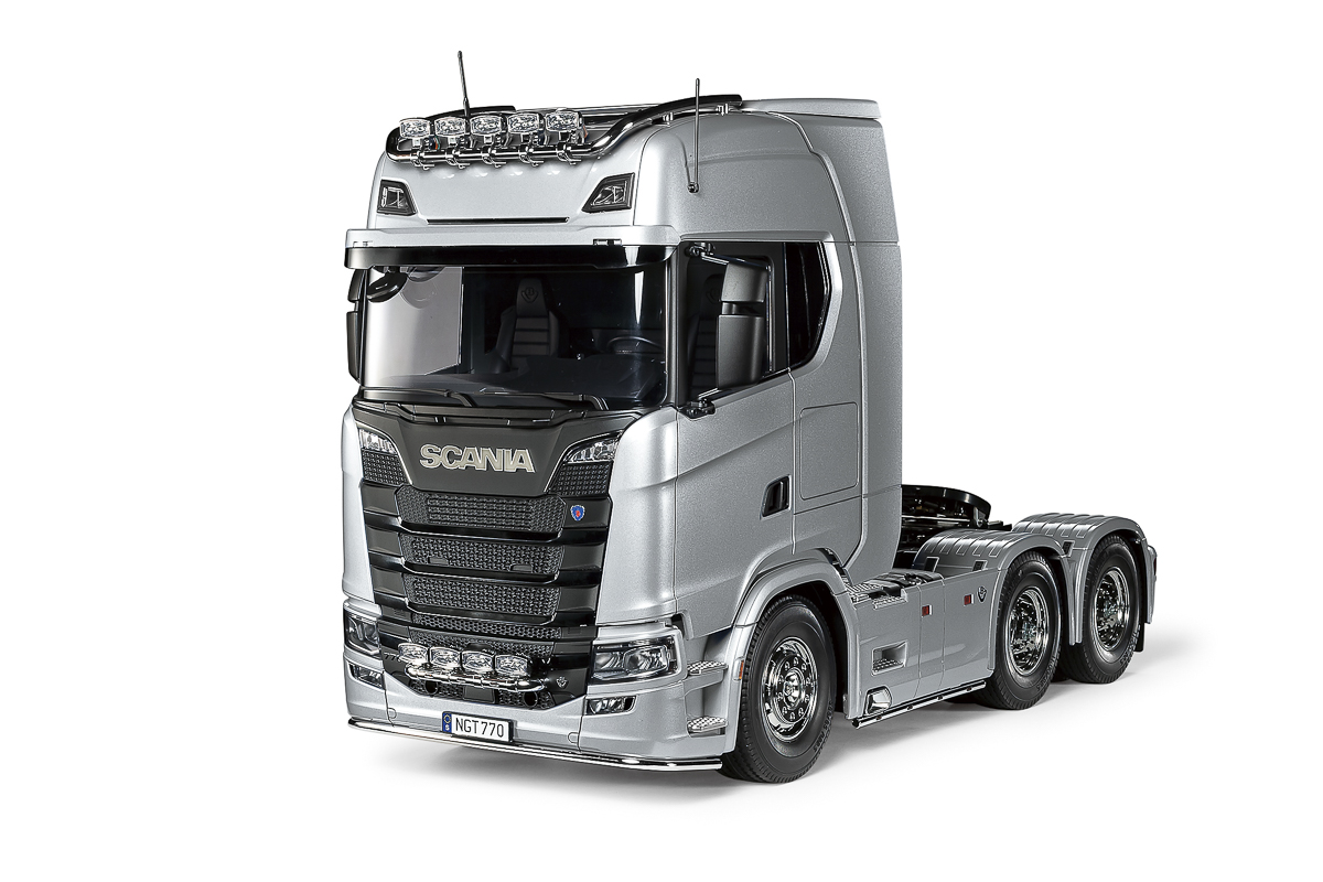 TAMIYA 1/14 R/C Scania 770 S 6x4 (Silver Edition) 56373
