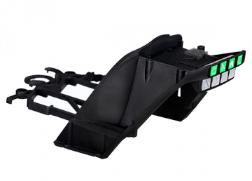 Traxxas 7925 Kropp/Chassi övre Svart, Aton*