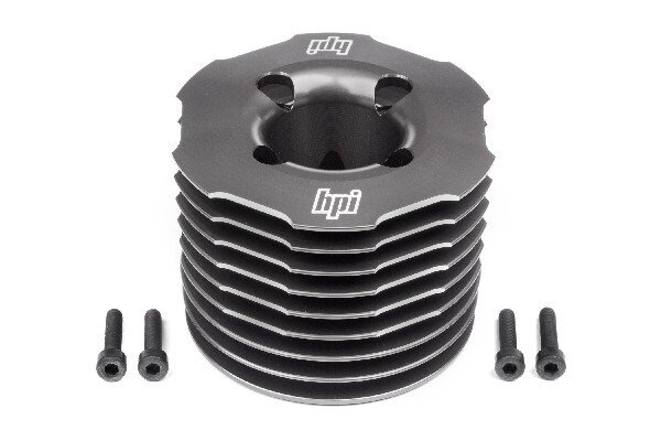 HPI HP117268 Aluminum Heatsink Head (Gunmetal/F5.9)