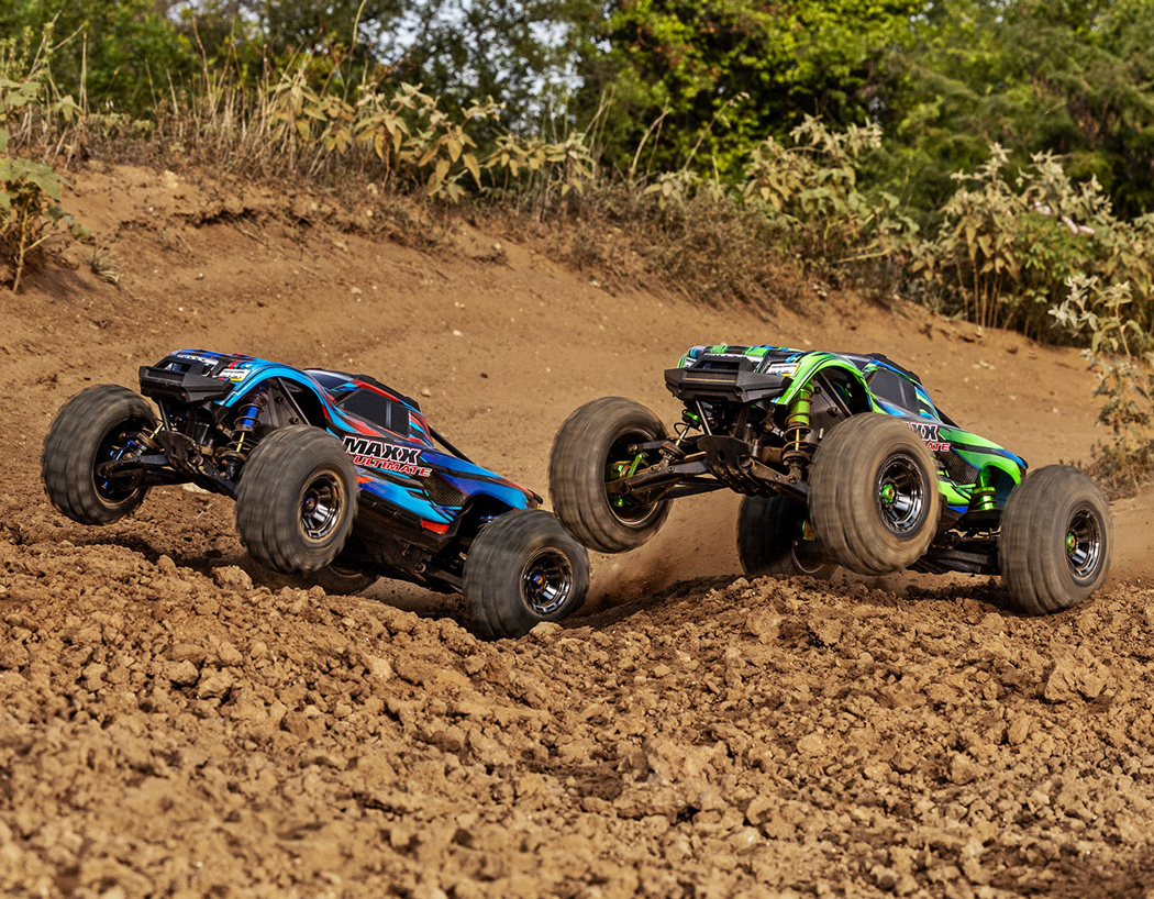 Traxxas MAXX Ultimate VXL-4s 4WD 1/10 RTR TQi TSM Green - 11