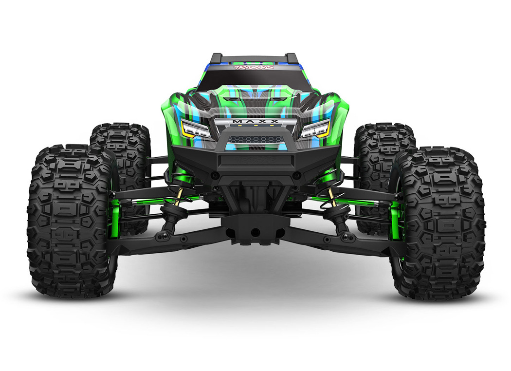 Traxxas MAXX Ultimate VXL-4s 4WD 1/10 RTR TQi TSM Green - 12