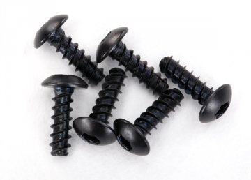 Traxxas 7943 Skruv 2,6x8mm Självgängande Kullrig Insex (6)*