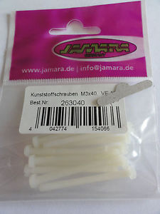 Plastskruv M3x40 (10st)