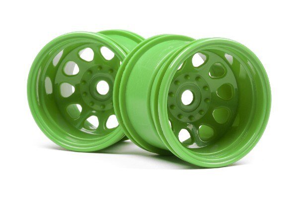 HPI HP120039 Classic King Wheel Green (2.2In/2Pcs)