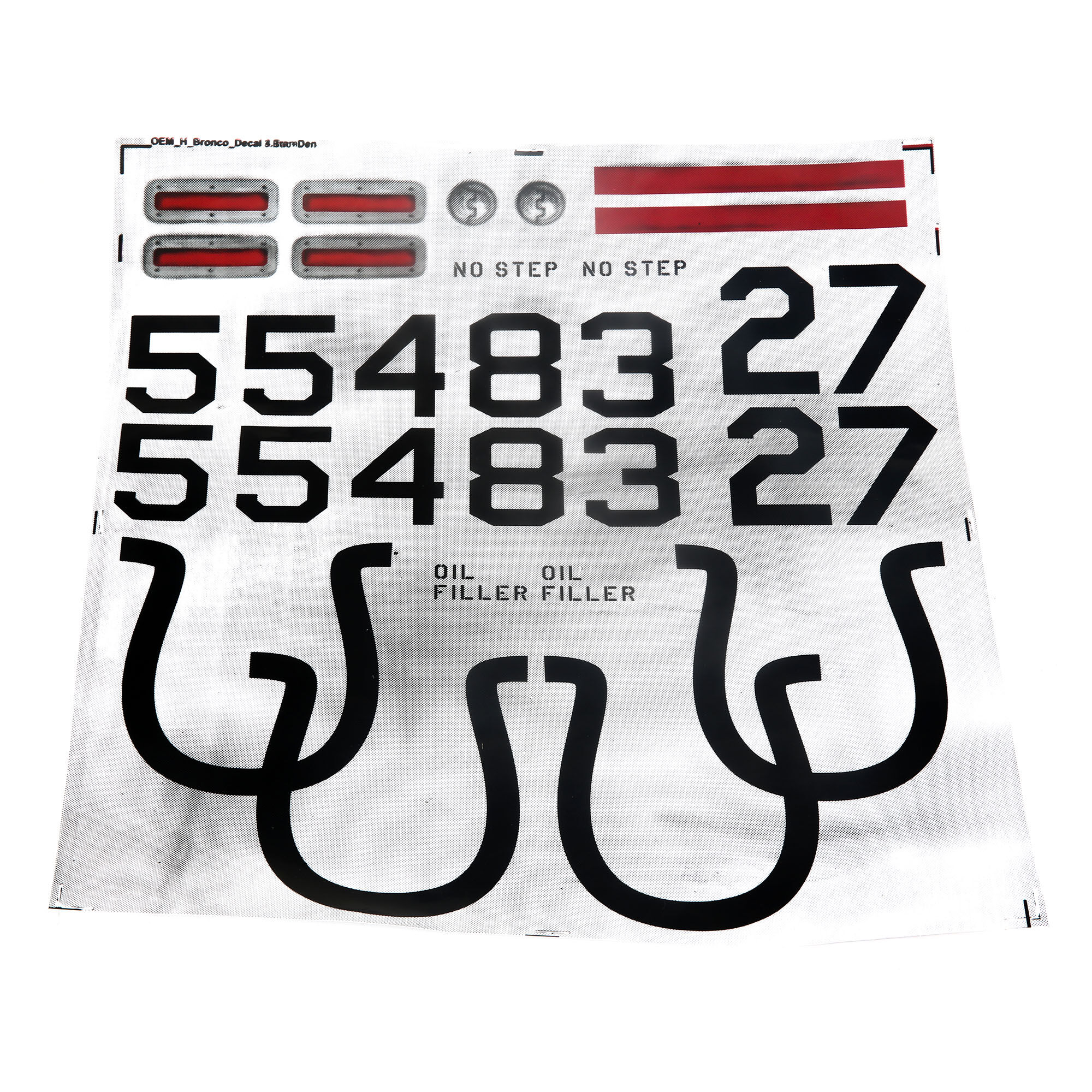 Hangar 9 Decal Set: OV-10 30cc