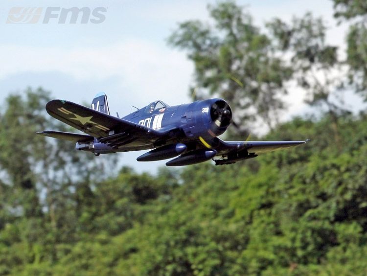 FMS 43 F4U Corsair 1700mm PNP EPO FMS - 10