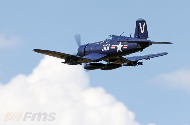 FMS 43 F4U Corsair 1700mm PNP EPO FMS - 7