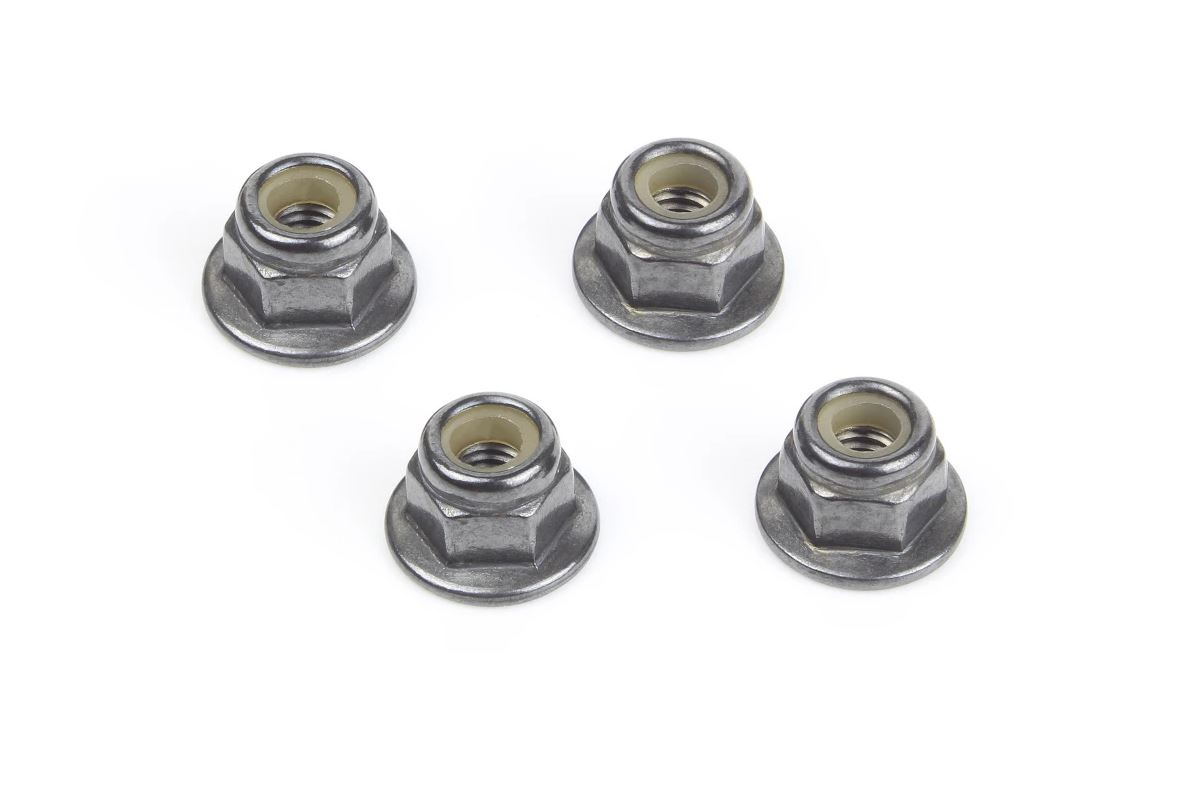 Maverick RC MV150529 Flanged Lock Nut M3 (4pcs)