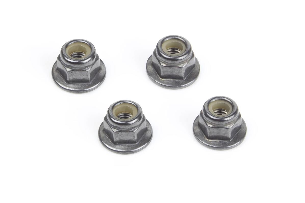Maverick RC MV150529 Flanged Lock Nut M3 (4pcs) - 2