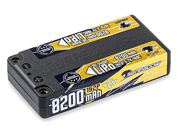 Sunpadow RBJ0013H Li-Po Batteri 1S 3,7V 8200mAh 160C Shorty ULCG