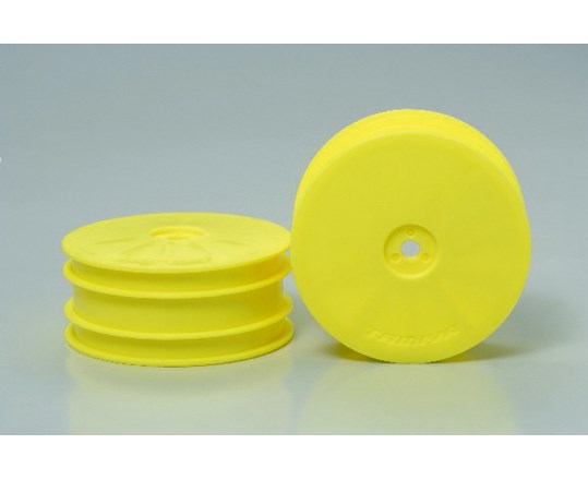 TAMIYA 53985 TRF501X F disk wheel yellow 2stk - 2