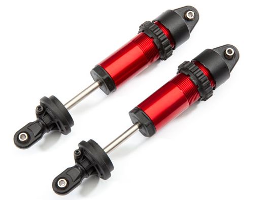 Traxxas 8961R Stötdämpare GT-Maxx Röd (2)*