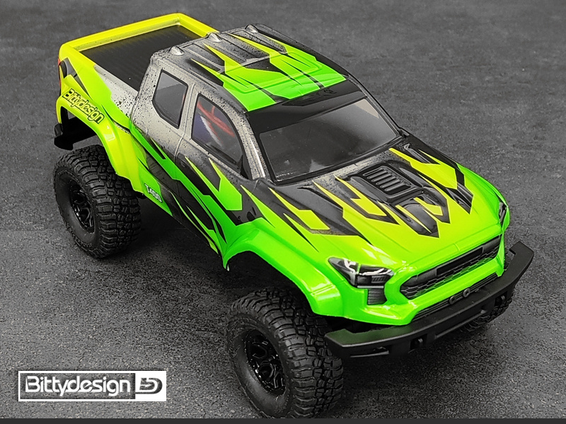 BITTYDESIGN T-400 1/18 Kaross Traxxas TRX-4M (Omålad/Klippt) - 5