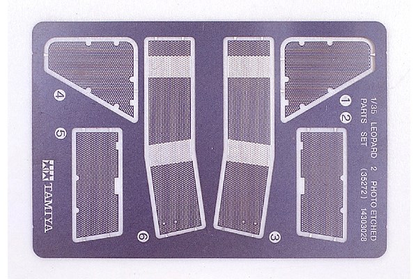 Tamyia 35272 1/35 Leopard 2 A5/A6 PE Parts Set