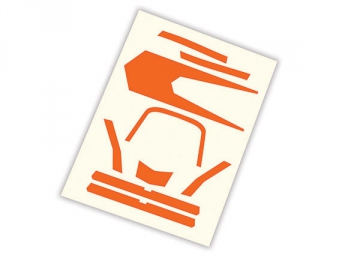 Decals Orange "High-Visibility" Aton