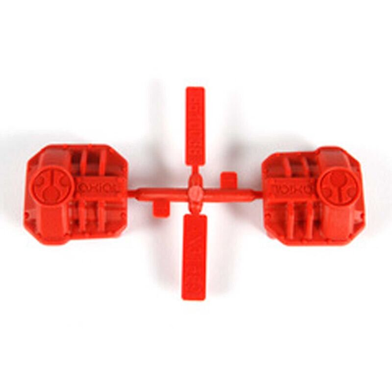Axial AX31589 Diff Cover Red AR44