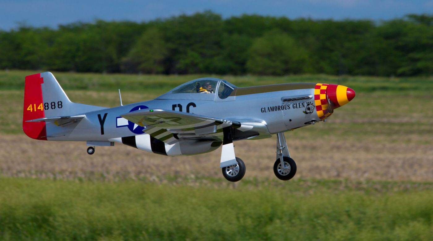 Hangar 9 P-51D Mustang 60cc ARF - 6