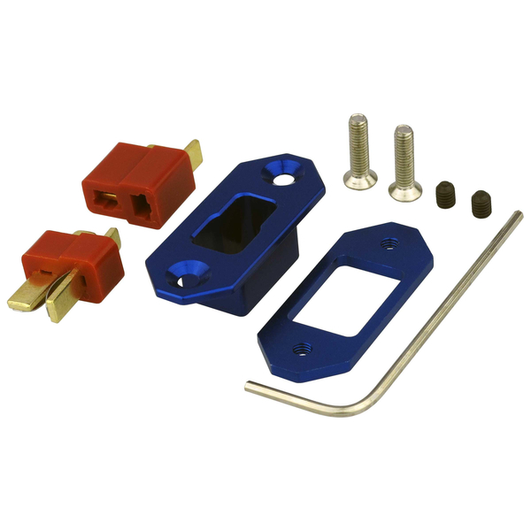 Mounting frame gold connector Deans Ultra Plug