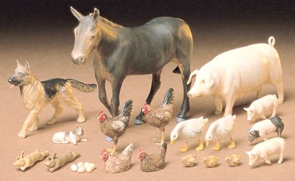 Tamiya 35128 1/35 Livestock