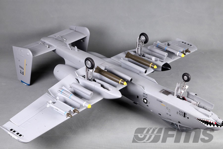 A-10 Thunderbolt II with two 70mm Ducted Fans PNP - 31