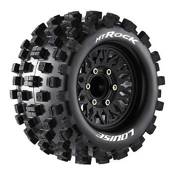 Louise RC World Tire & Rim MT-ROCK 1/10 Soft (Loose 12, 14 & 17mm Hex) (2)