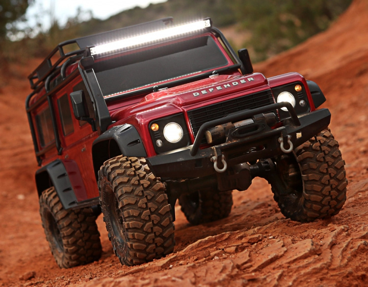 Traxxas 8029 LED Ljus Takramp med strömförsörjning TRX-4 - 4