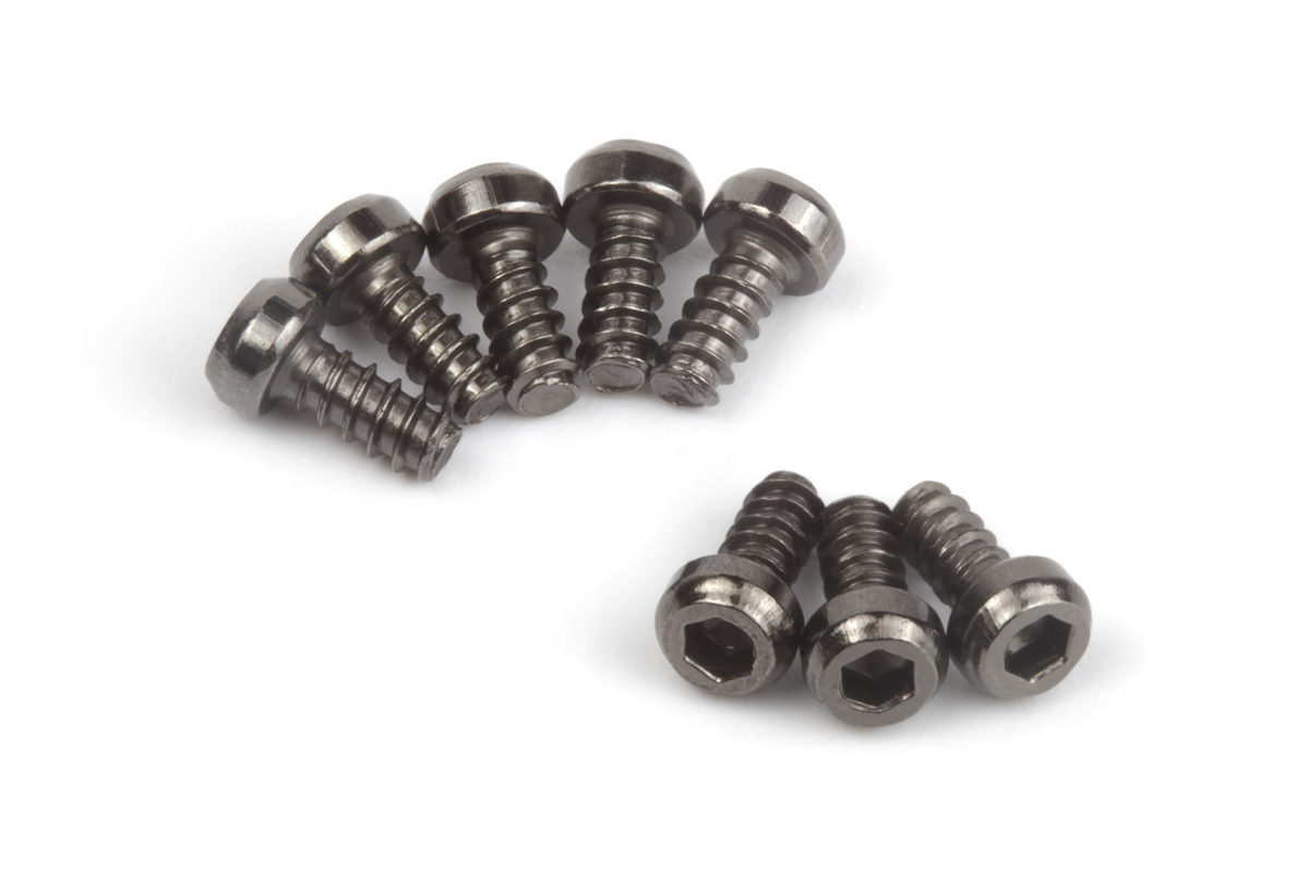 Maverick RC MV151112 TP. Button Head Screw M2.6x6mm (Hex/Socket/8pcs)