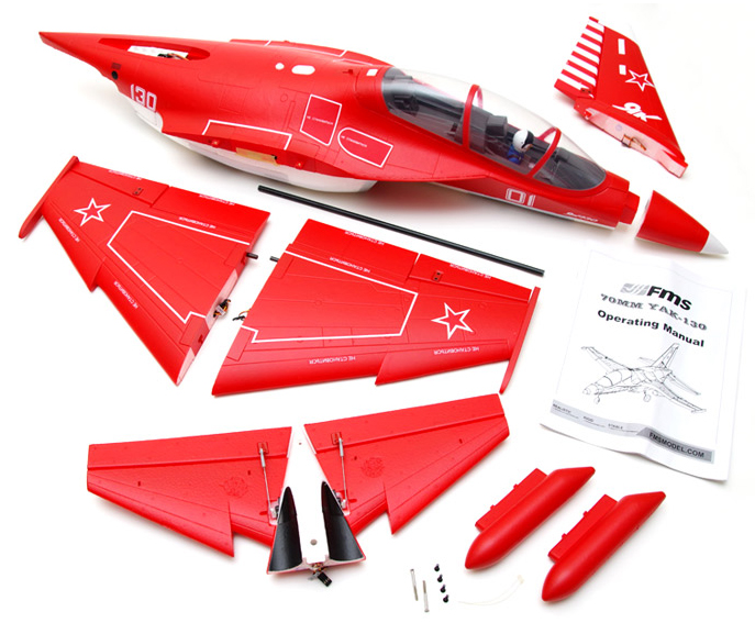FMS 108P FMS Yak 130 V2 880mm (70mm Fläkt) PNP - 2