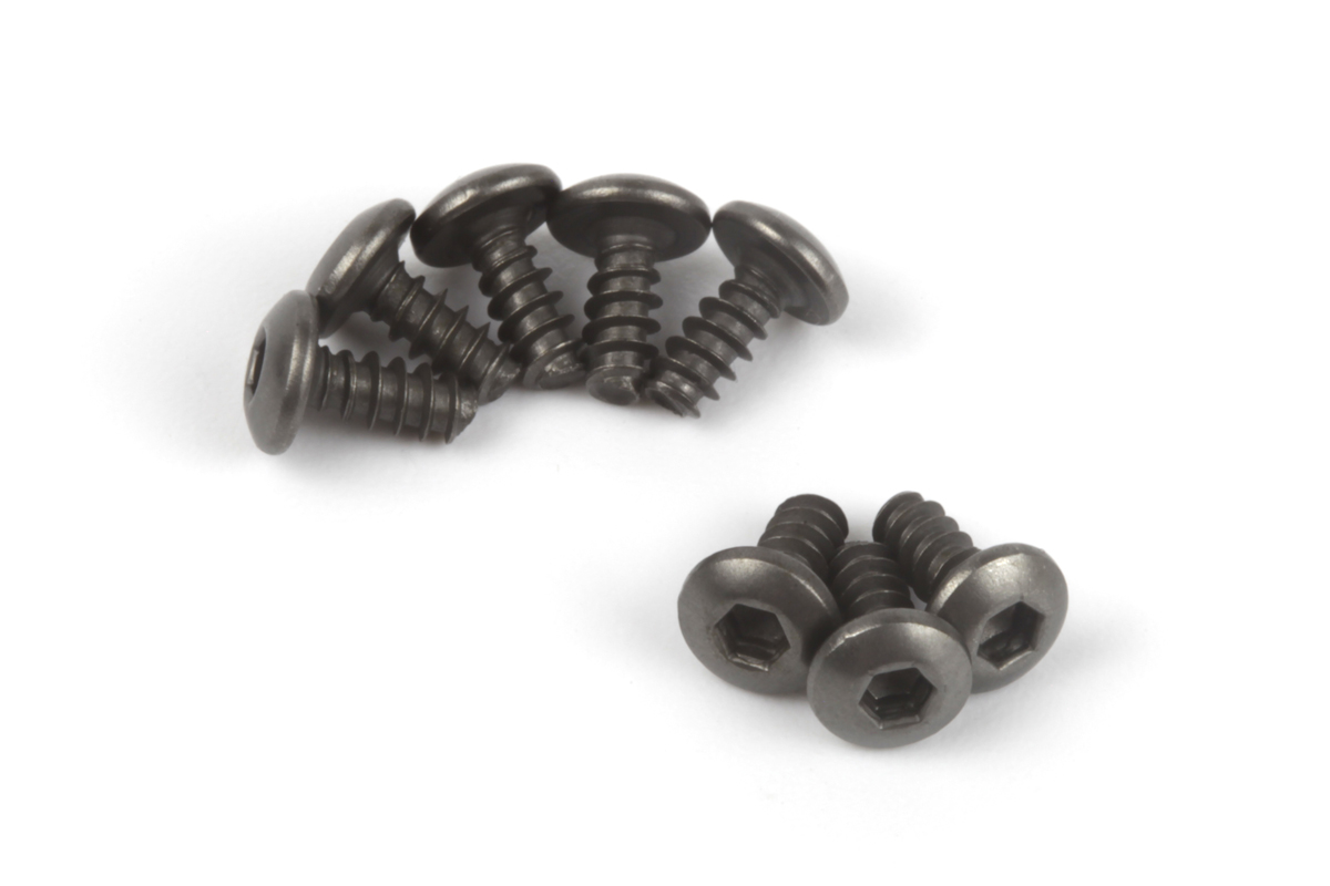 Maverick RC MV151119 Button Head Screw M2.6x6mm (Hex/Socket/8pcs)