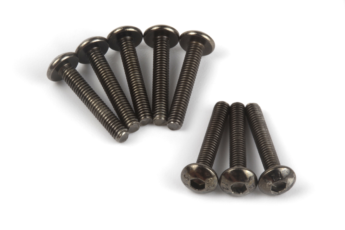 Maverick RC MV151120 Button Head Screw M2.5x15mm (Hex/Socket/8pcs)