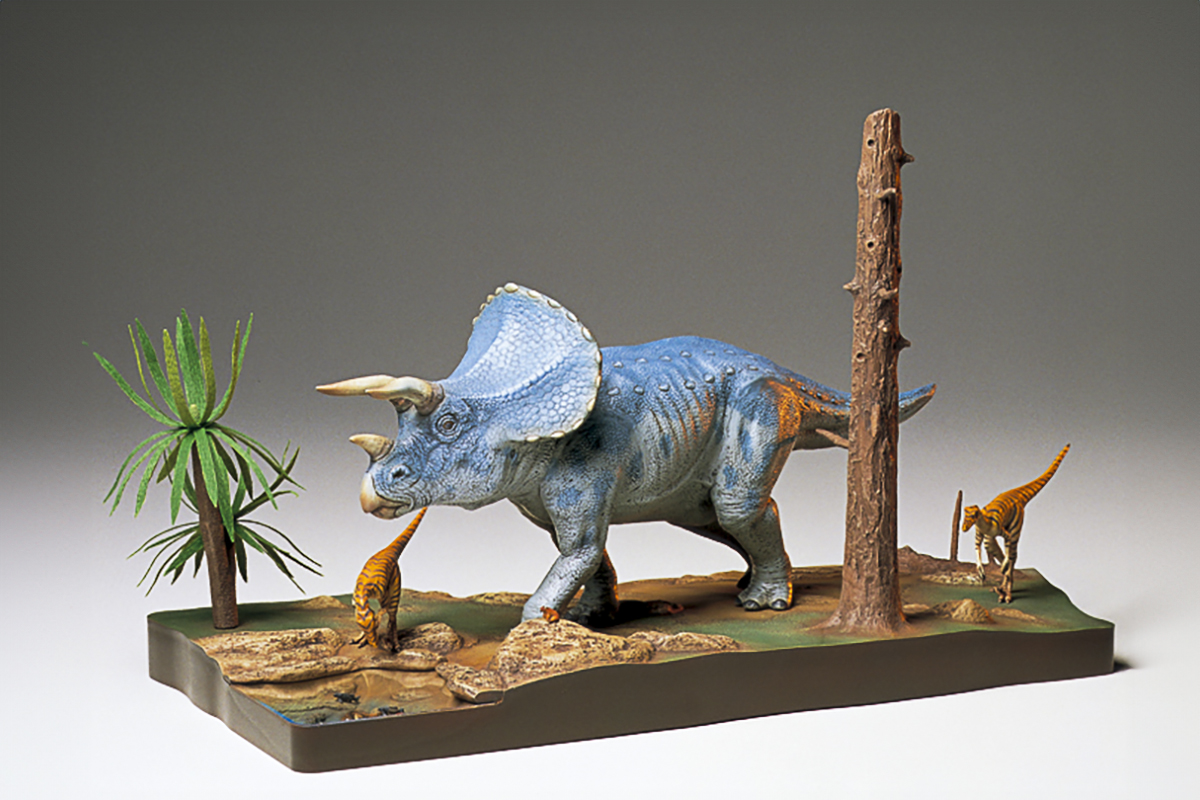 Tamiya 60104 1/35 Triceratops diorama