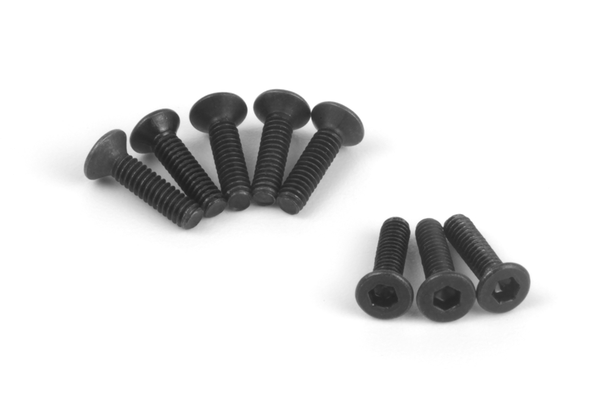 Maverick RC MV151128 Flat Head Screw M2x8mm (Hex/Socket/8pcs)