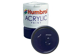 Humbrol 15 Acrylic Midnight Blue 12ml - Blank
