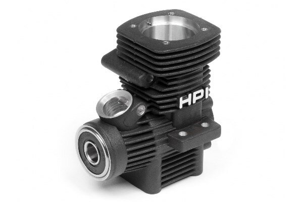 HPI HP15150 Crank Case (Black/T3.0)