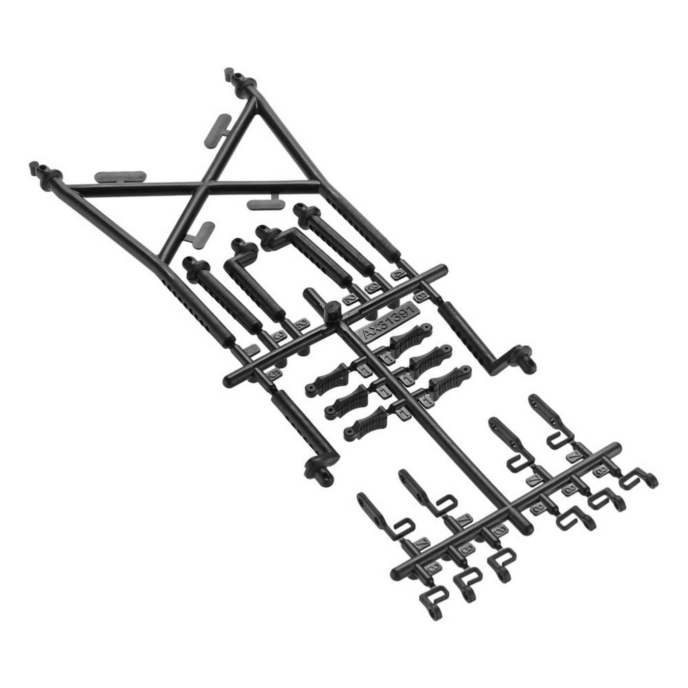 Axial AX31391 Body Posts SCX10 II - 2