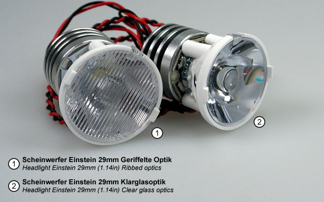 Headlight Einstein 29mm (1.14in) - 3