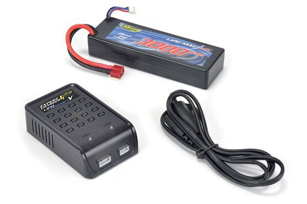 CARSON 500607007 Charger Set Lipo Compact V2 7,4 /3