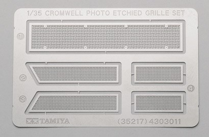 Tamiya 35222 1/35 Cromwell Mk.1V Etched Grille