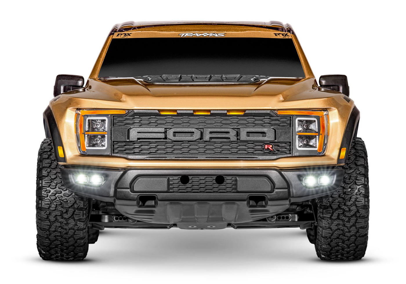Traxxas Ford F-150 Raptor-R VXL-4s Ultimate 4WD 1/10 RTR TQi LED Fox SE Guld - 2