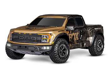 Traxxas Ford F-150 Raptor-R VXL-4s Ultimate 4WD 1/10 RTR TQi LED Fox SE Guld