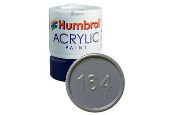 Humbrol 164 Acrylic Dark Sea Grey 12ml - Satin