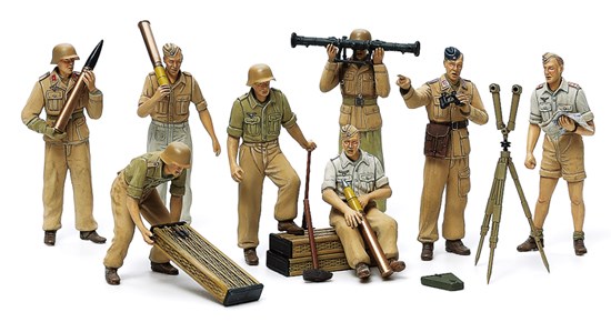 Tamiya 35343 1/35 Africa Luftwaffe Art Crew