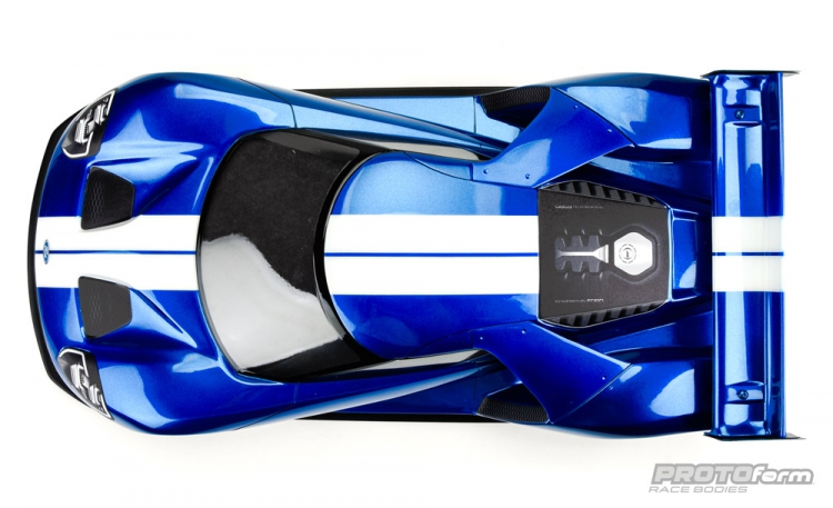 PROTOform Ford GT 200mm Pan car kaross - 5