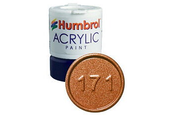 Humbrol 171 Acrylic Antique Bronze 14ml - Metallic