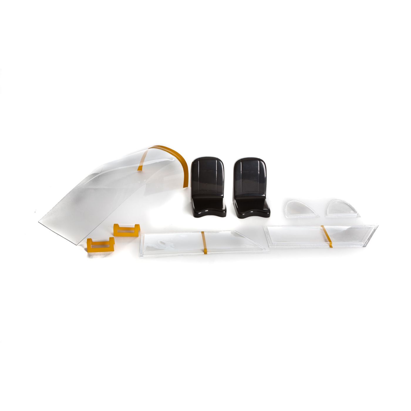 Hangar 9 Window Set with Seats: Carbon Cub 15cc
