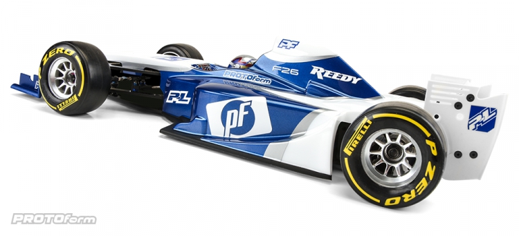PROTOform F26 1/10 Kaross för Formel 1 (Omålad) - 4
