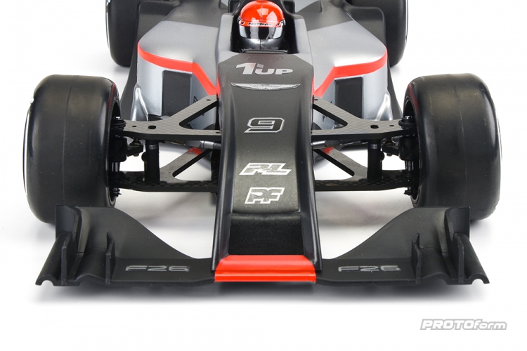 PROTOform F26 1/10 Kaross för Formel 1 (Omålad) - 6